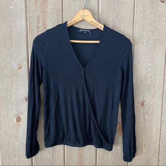 INC International Concepts Wrap Long Sleeve Small - Picture 3 of 4